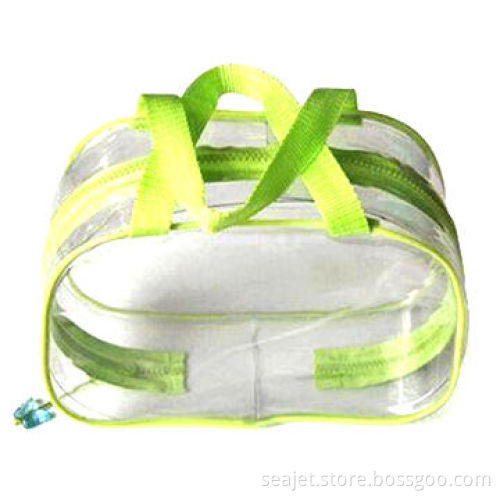 PVC Cosmetic Bag with 0.2mm Thickness, Customized Designs or Logos are Accepted